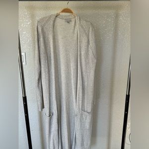 Allison Joy - Grey Long Cardigan XL